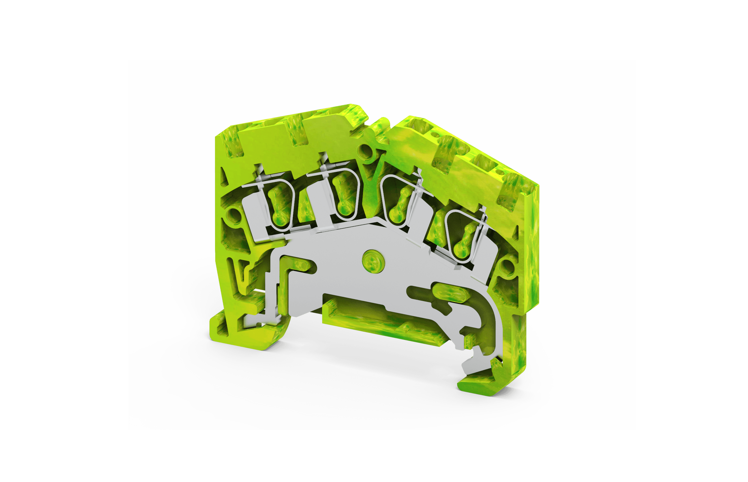 AGT2.5/4 | Ground Terminal Blocks | Connectwell Industries