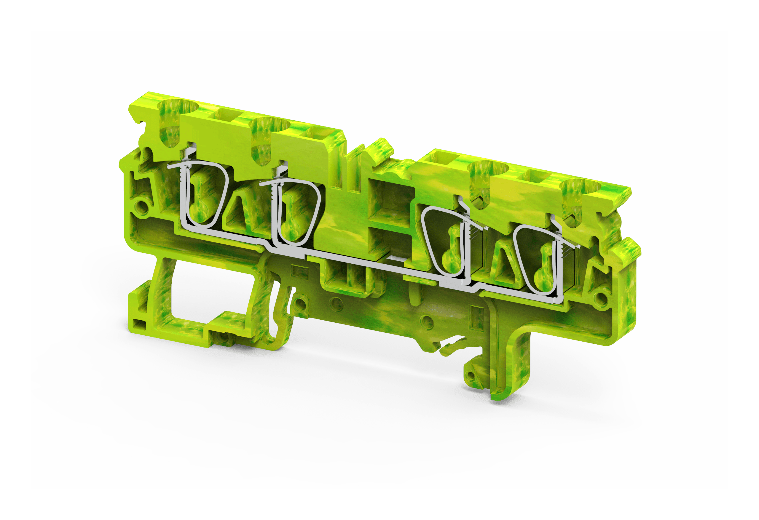 CXG4/4 | Ground Terminal Blocks | Connectwell Industries