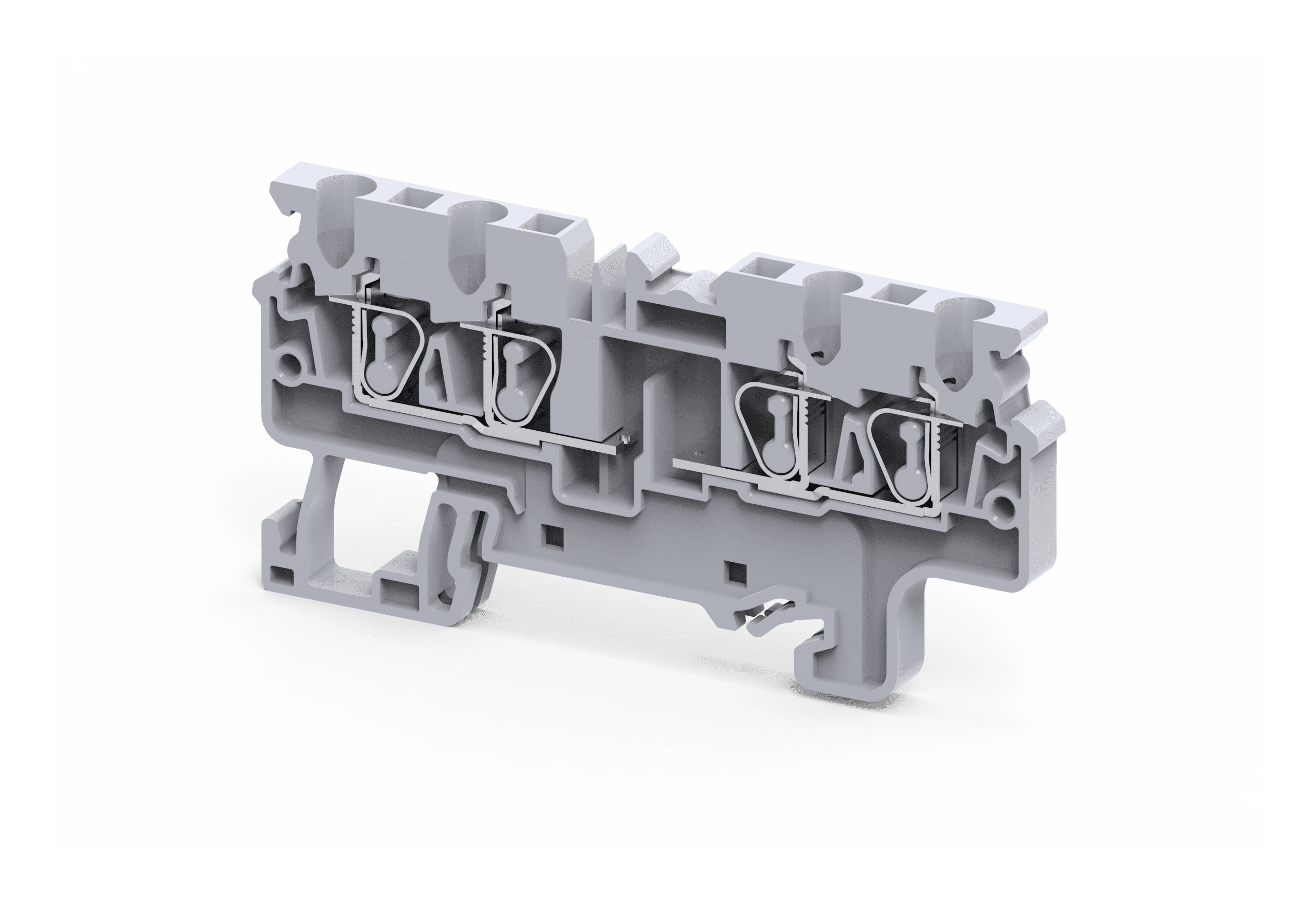 CX2.5/4P | Multiple Connection Terminal Blocks | Connectwell